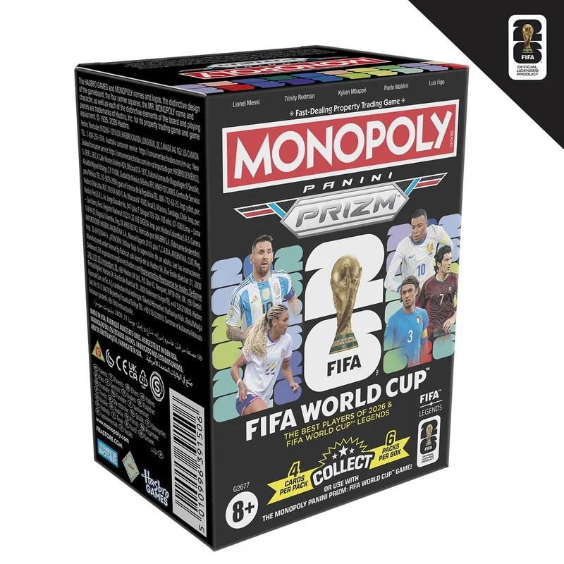 Monopoly Panini Prizm: FIFA World Cup – Legends Booster Pack