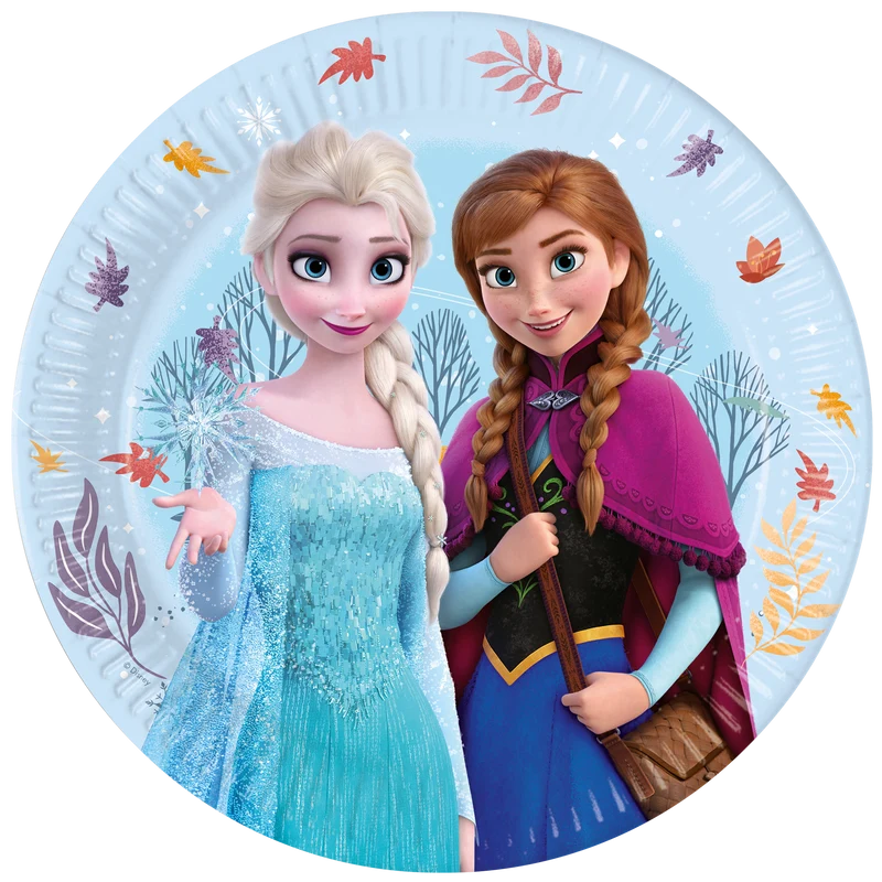 Tallrikar, Frozen 23 cm 8 st