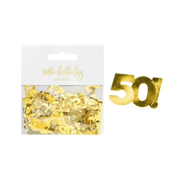 Bordskonfetti, nummer 50 15 g