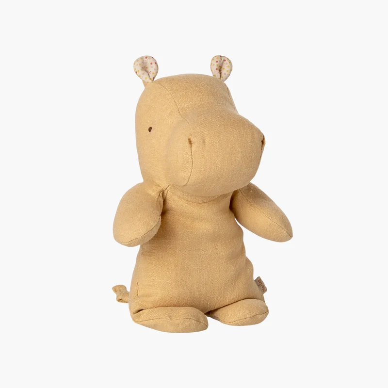 Hippo - Small, Cream yellow