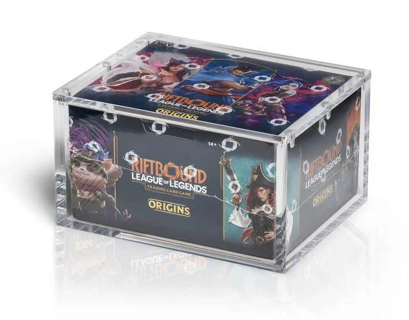 The Acrylic Box - Premium Case for Riftbound Booster Box