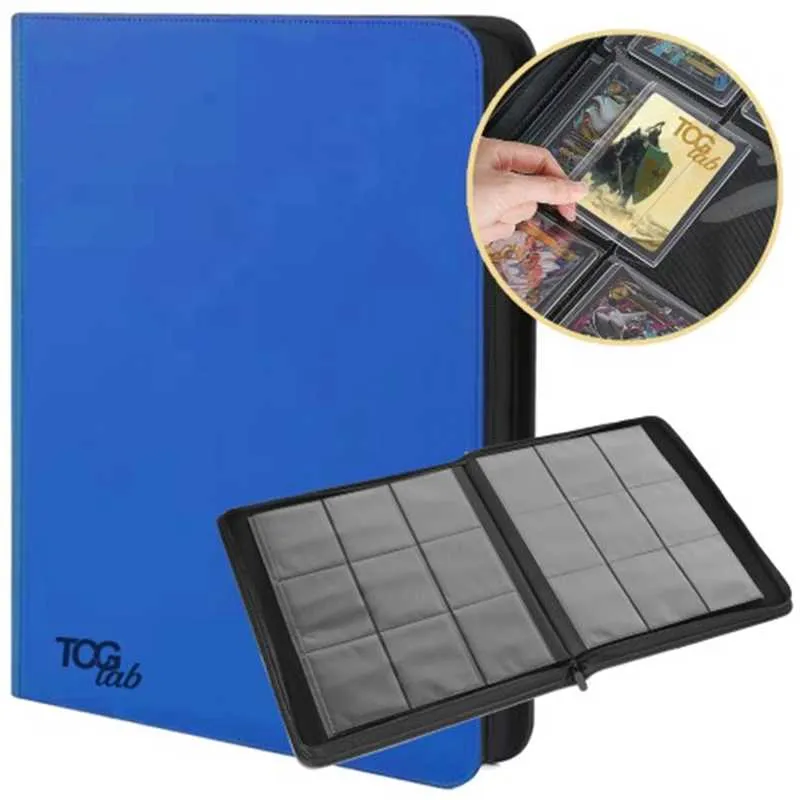 TcgLab Toploader Zip 9-pocket Toploader Binder (252 cards)