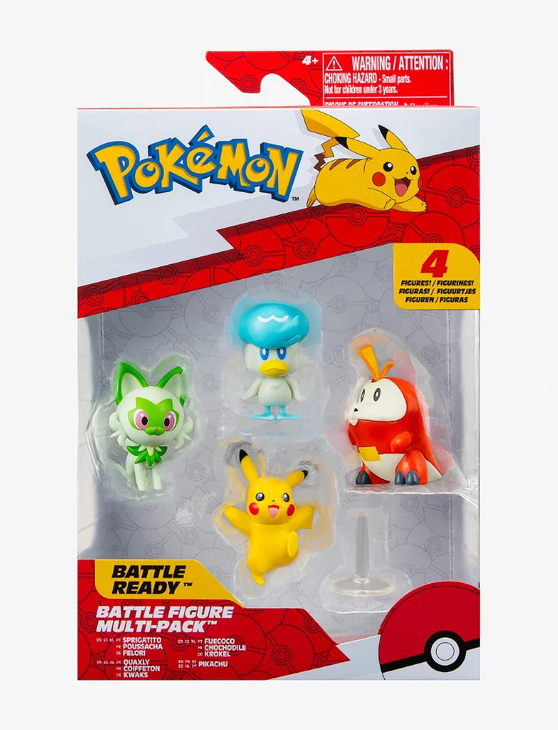 Pokémon Battle Figure Gen IX 4-pack