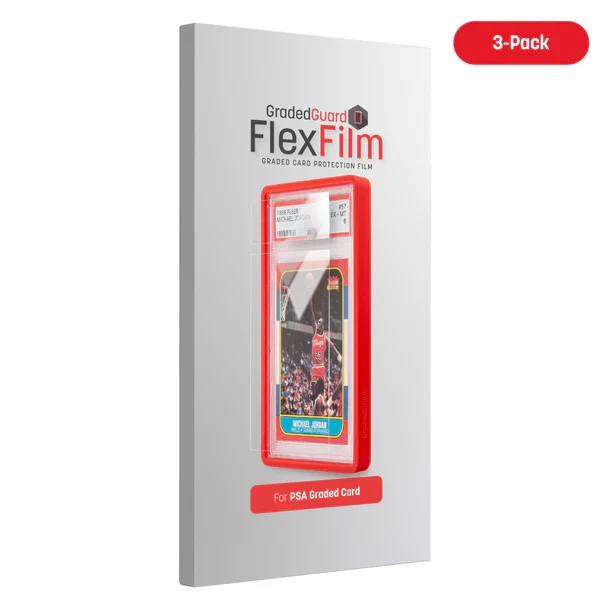 Gradedguard FlexFilm Graded Card Protection Film 3-pack (PSA)