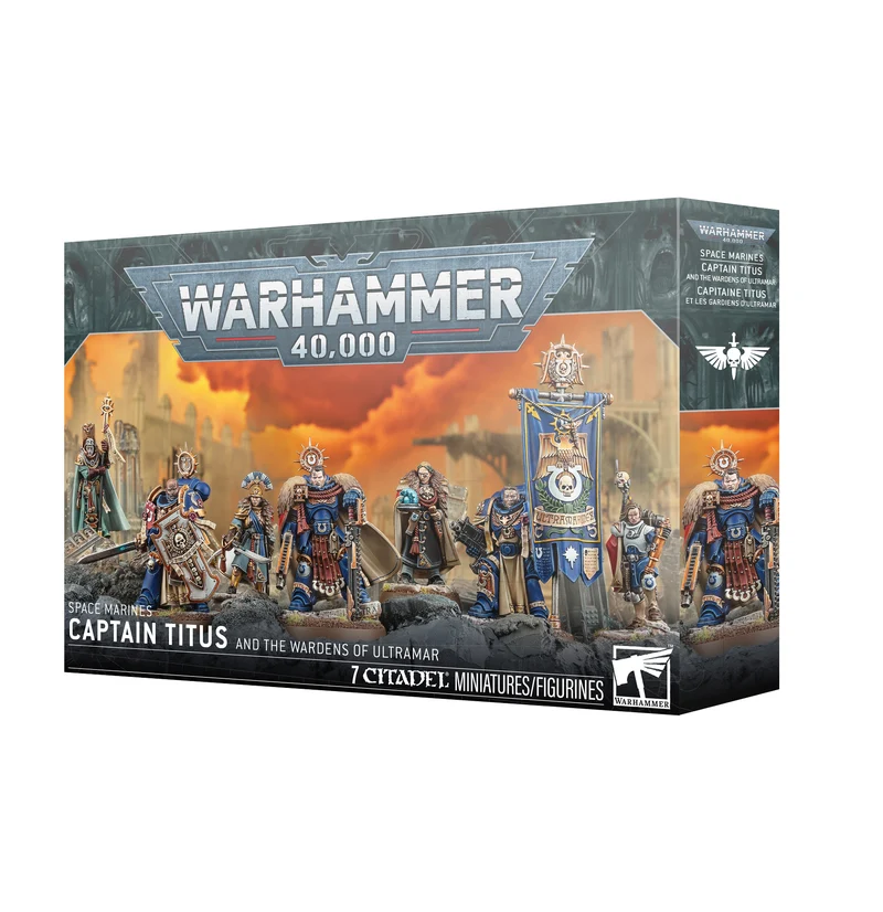 Warhammer: 40K - Ultramarines - Captain Titus & The Wardens of Ultramar