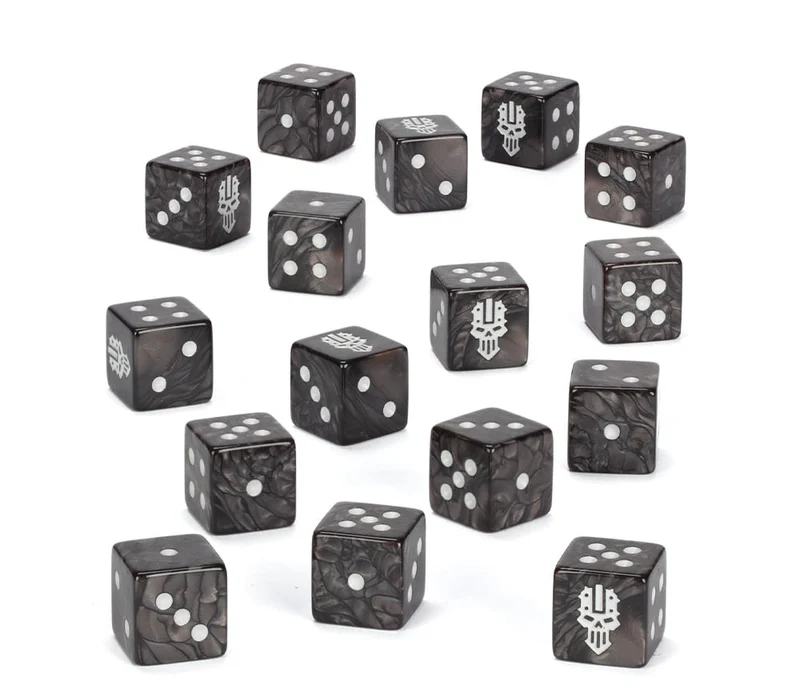 Warhammer: 40K - Chaos Space Marines Iron Warrior Dice Pack