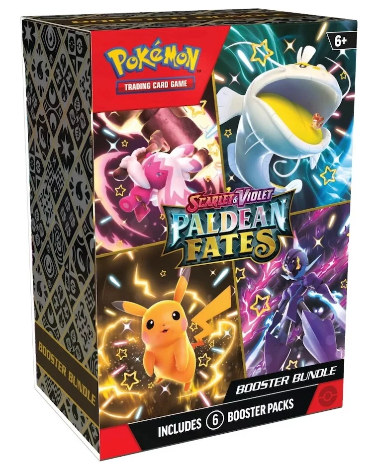 Pokemon Scarlet & Violet 4.5 - Paldean Fates Booster Bundle (6 boosters)