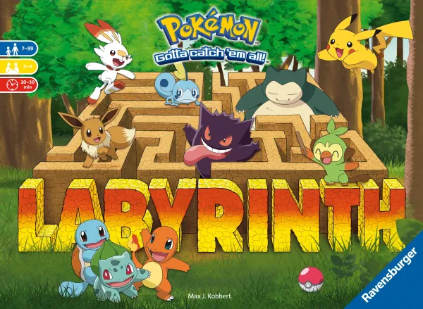 Ravensburger Pokemon Labyrinth (Tyska regler)