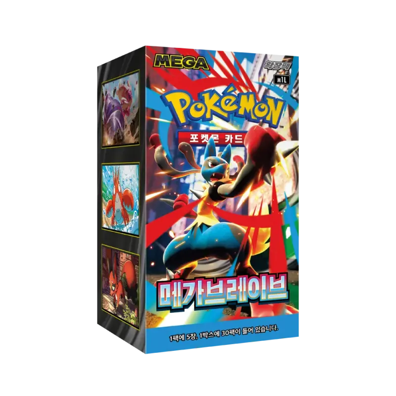 Pokemon Mega Brave Booster Box Display (M1L) (Koreansk)