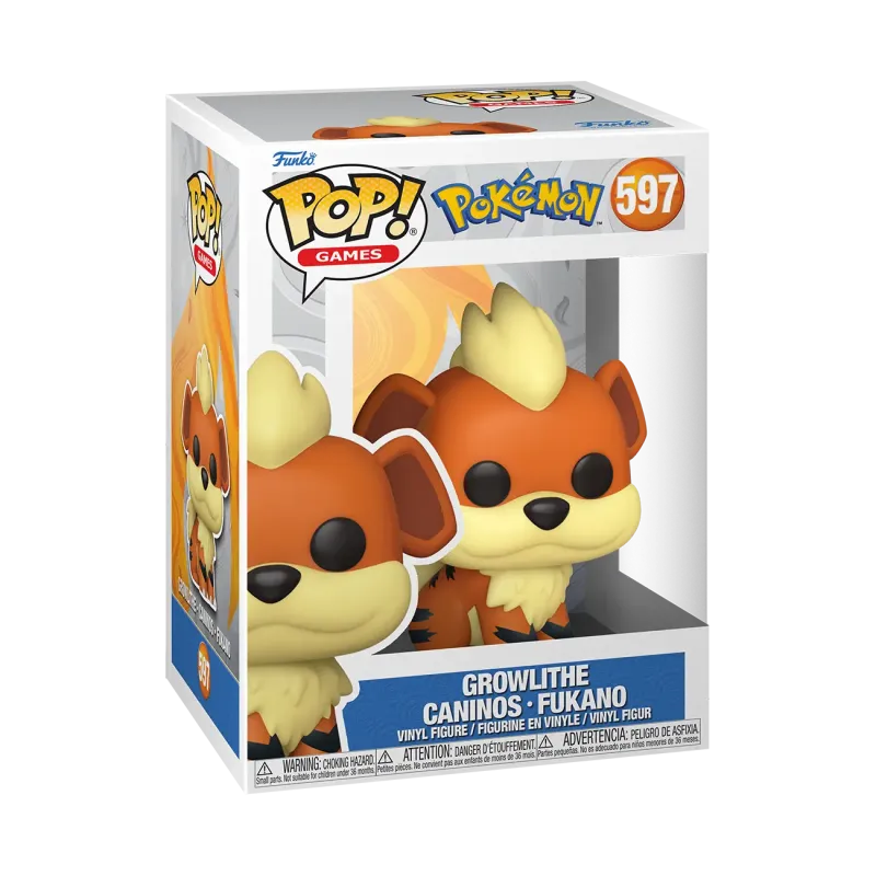 Funko POP! Games: Pokemon - Growlithe (597)