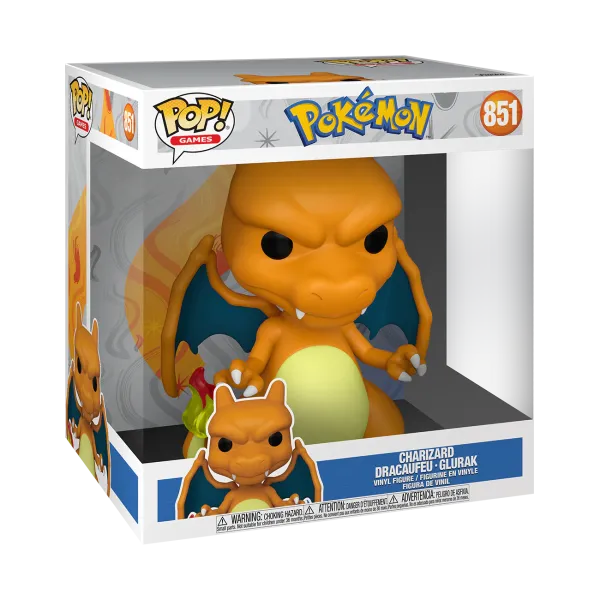 Funko POP Jumbo: Pokemon - Charizard (851) 25cm