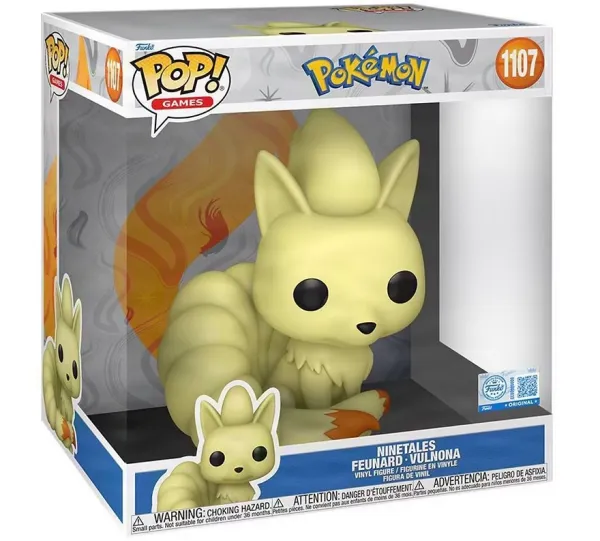 Funko POP Jumbo: Pokemon - Ninetales (1107) 25cm