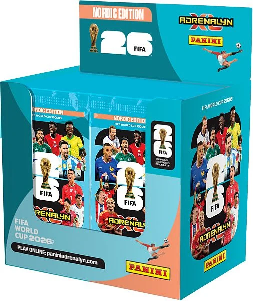 Panini Adrenalyn XL FIFA World Cup 2026 Booster Box (Nordic Edition)(50 boosters)