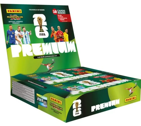 Panini Adrenalyn XL FIFA World Cup 2026: Premium Booster Box (10 boosters)
