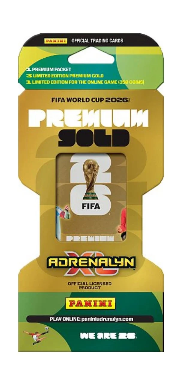 Panini Adrenalyn XL FIFA World Cup 2026 Premium Gold Booster