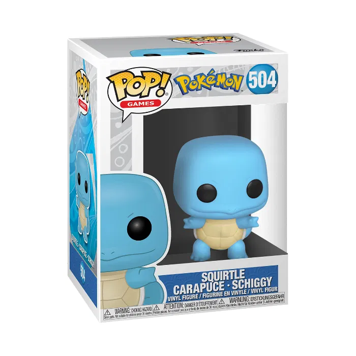 Funko POP! Games: Pokemon - Squirtle (504)