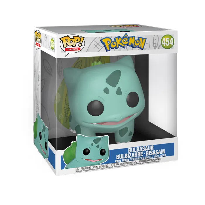 Funko POP! Games: Pokemon Bulbasaur 25cm (454)