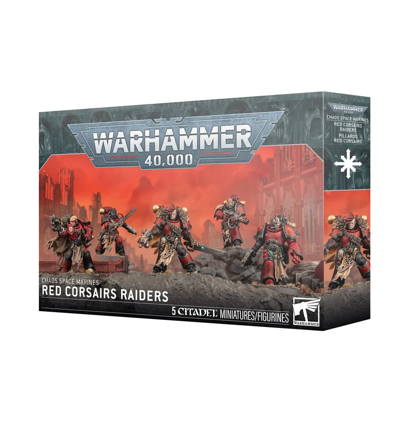 Warhammer: 40K - Chaos Space Marines: Red Corsairs Raiders