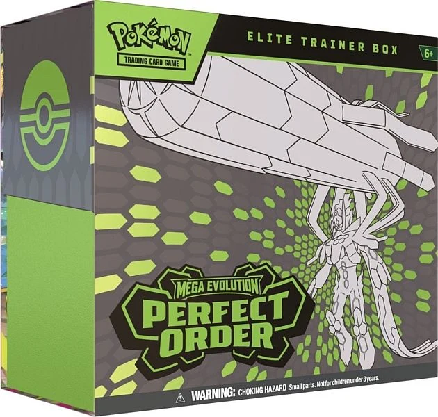 Pokemon Mega Evolution: Perfect Order Elite Trainer (9 boosters)