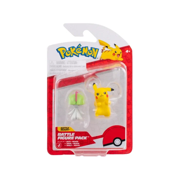 Pokémon Battle Figure 2 pack - Ralts & Pikachu