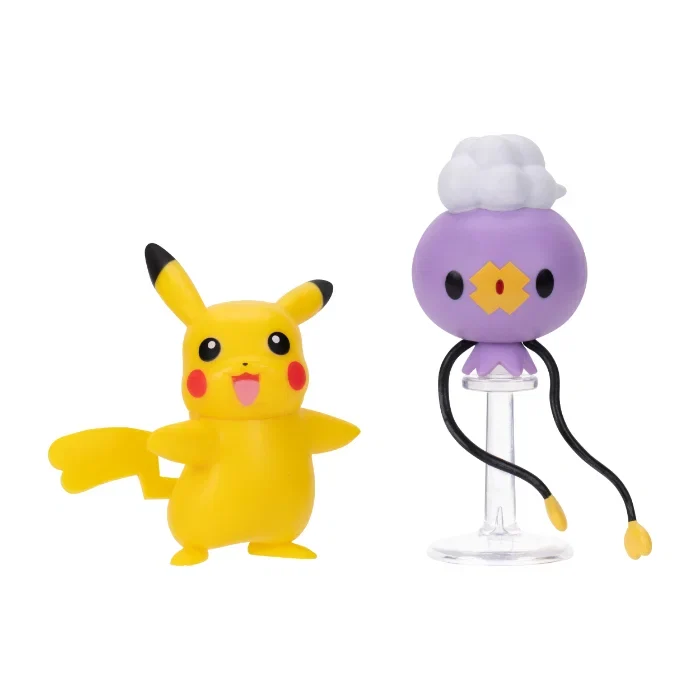 Pokemon Battle Figure Drifloon & Pikachu