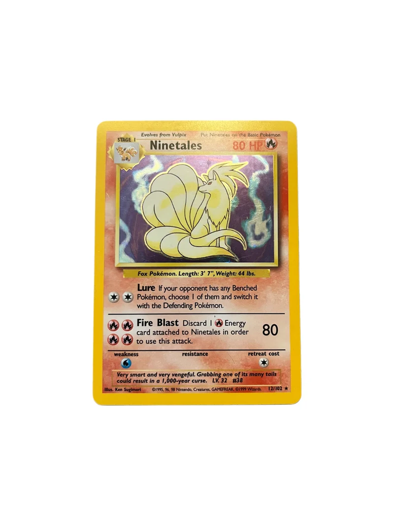 Ninetales - 12/102 - Holo Unlimited - Base Set