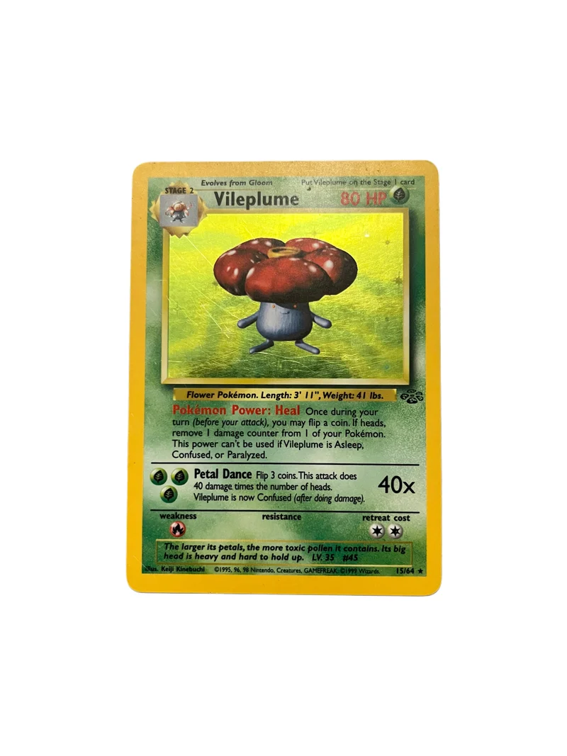 Vileplume - 15/64 - Holo Unlimited - Jungle