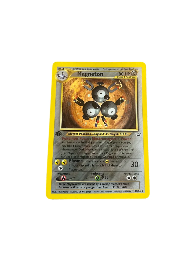 Magneton - 10/64 - Holo 1st Edition - Neo Revelation