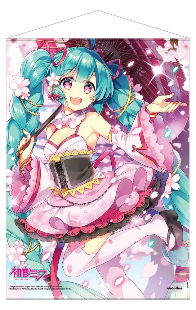 Hatsune Miku väggbonad Hanami 50 x 70 cm