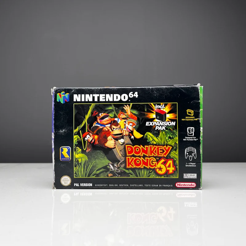 Donkey Kong 64 - Komplett Med Expansion Pak