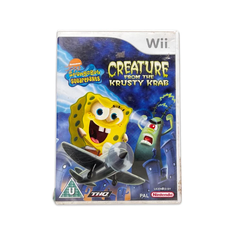Spongebob Squarepants Creatures From The Krusty Krab - Nintendo Wii