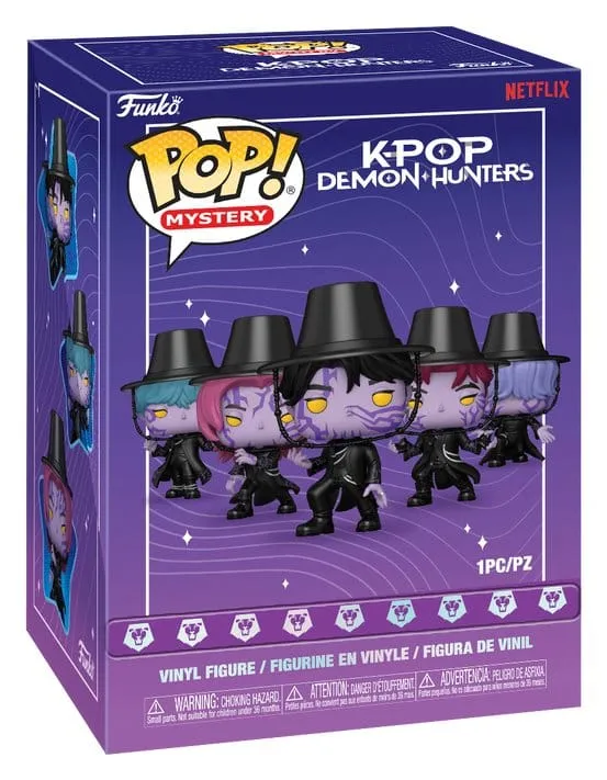 KPop Demon Hunters POP! Mystery Vinyl Figures Blind Box-assortiment 6-pack 9 cm