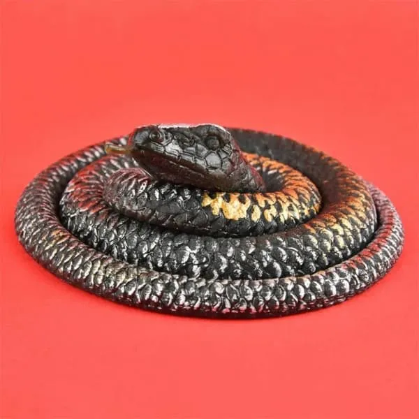 Orm, svart 76 cm
