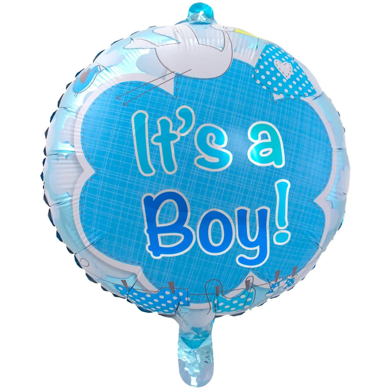 Folieballong, it's a boy 43 cm