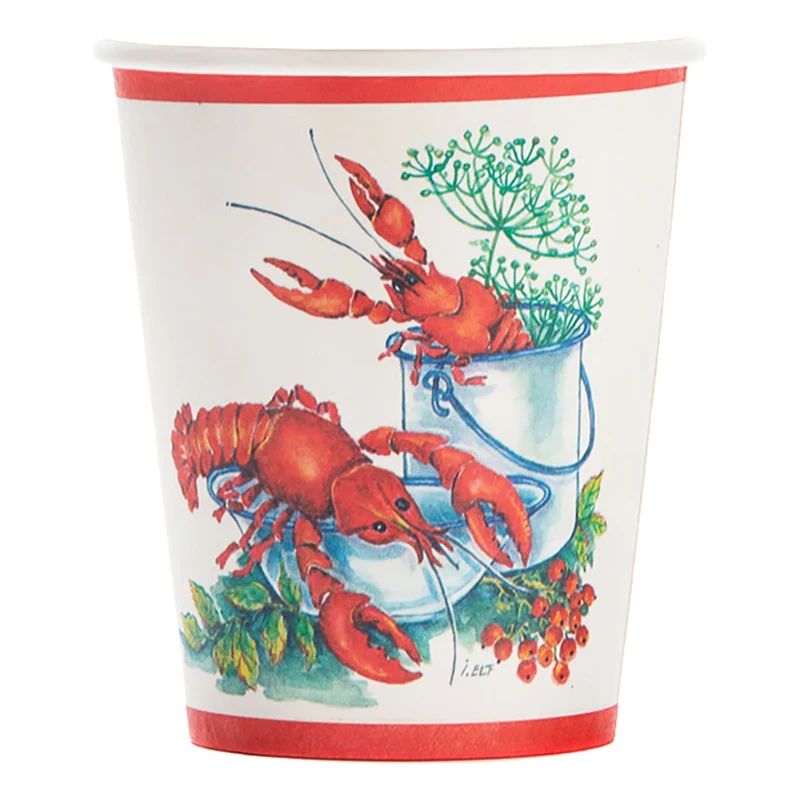 Pappersmuggar, kräfta 250 ml 8 st