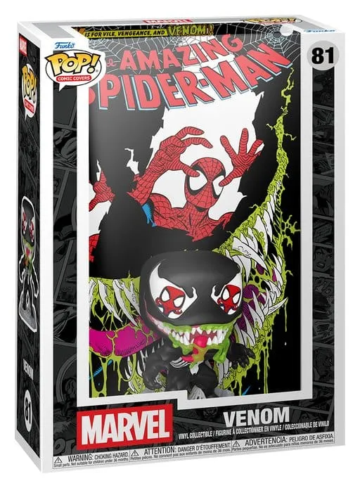 Marvel POP! Comic Covers Vinylfigur Amazing Spider-Man #346 (Venom) 9 cm