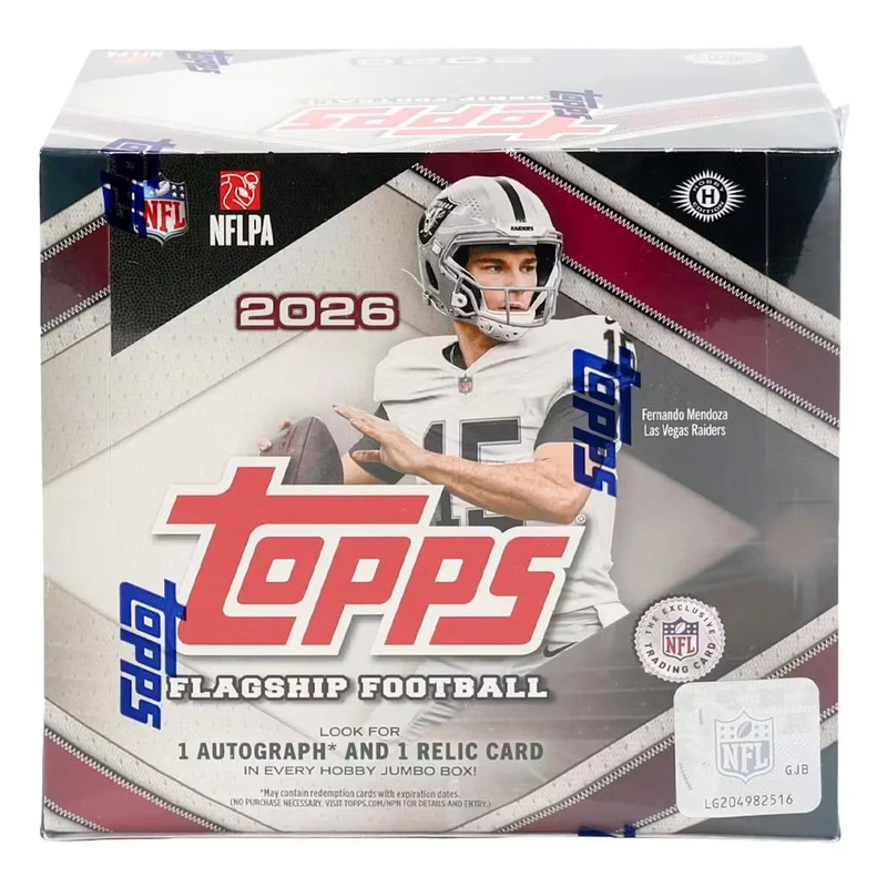 Topps NFL Flagship Football 2026 Jumbo Box