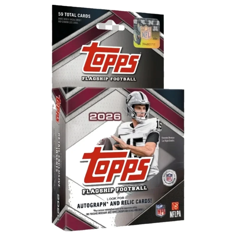 Topps NFL Flagship Football 2026 Hanger Box