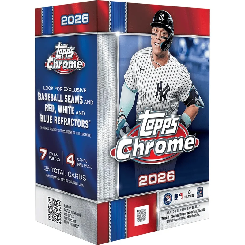 Topps Chrome MLB 2026 Value Box