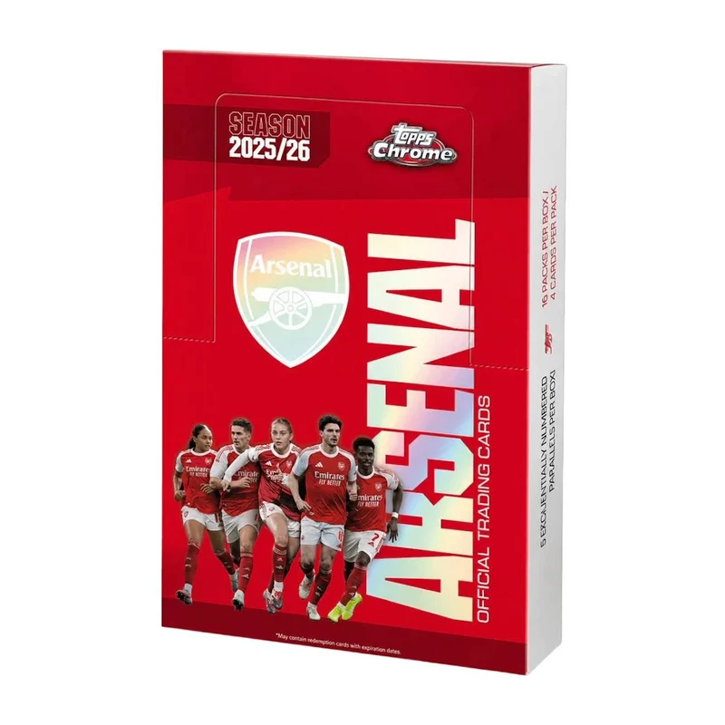 Topps Chrome Arsenal 2025/26 Hobby Box