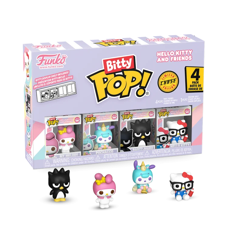 Bitty POP! Hello Kitty and Friends 4-Pack Series 4