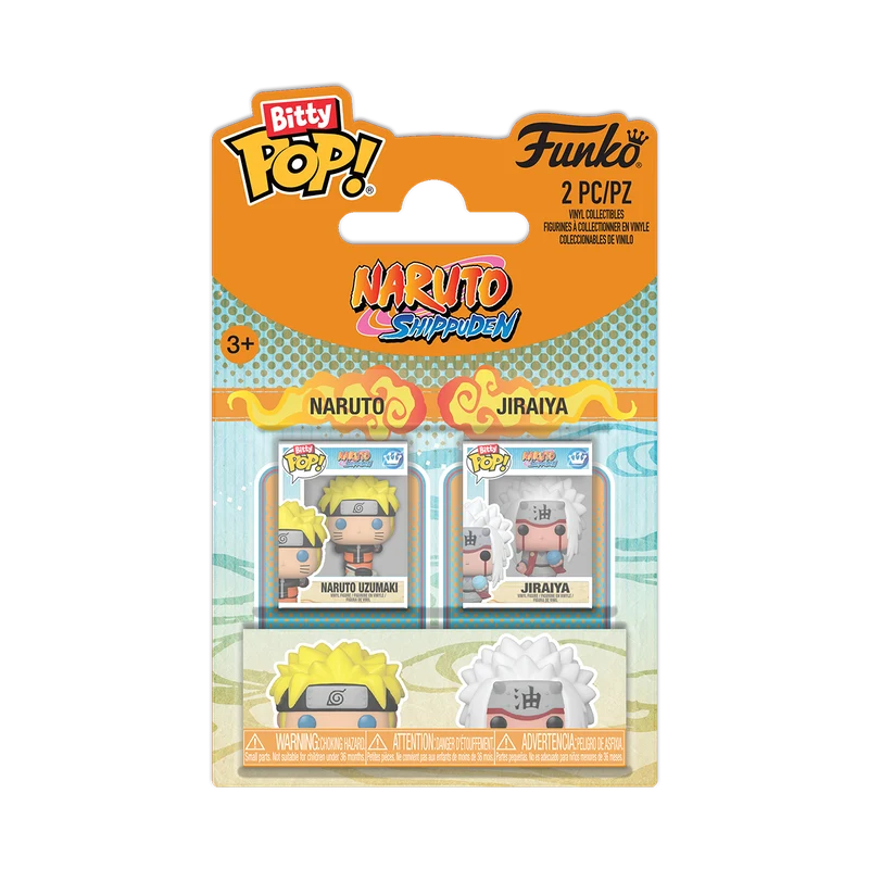 Bitty Pop! Naruto & Jiraiya 2-Pack
