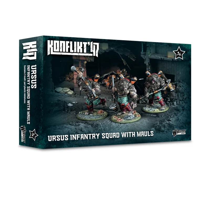 Konflikt '47 - Soviet - Ursus Infantry Squad with Mauls
