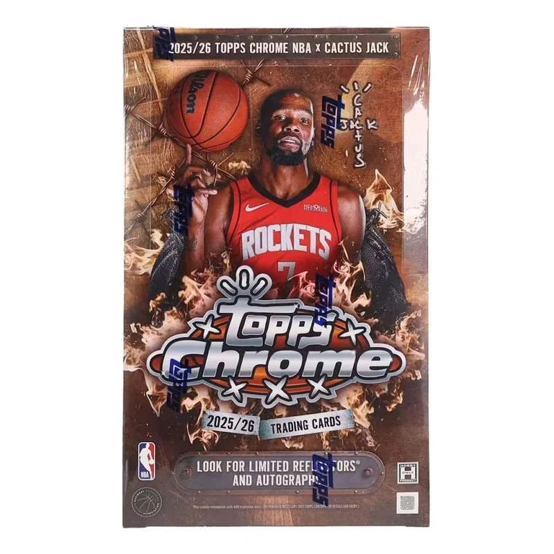 Topps NBA Chrome Cactus Jack 2025/26 Hobby Box