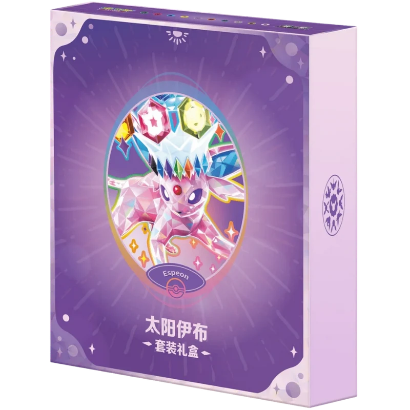 Pokemon Espeon Terastal Grand Crystal Gathering Simplified Chinese Binder Gift Box