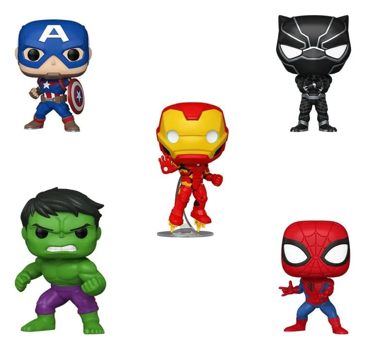 Marvel POP! Vinylfigur 5-pack Black Friday Bundle 9 cm