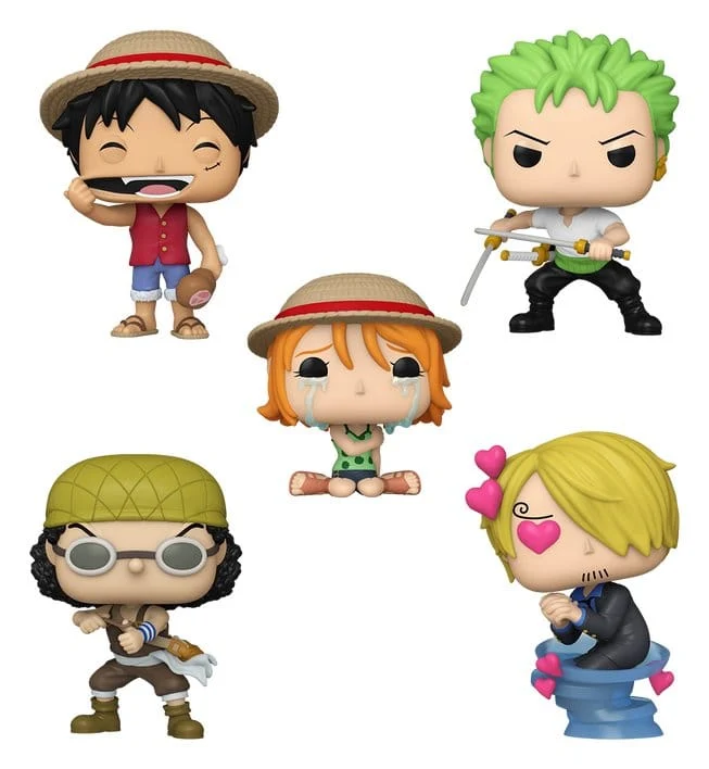 One Piece POP! Vinylfigur 5-pack Black Friday Bundle 9 cm