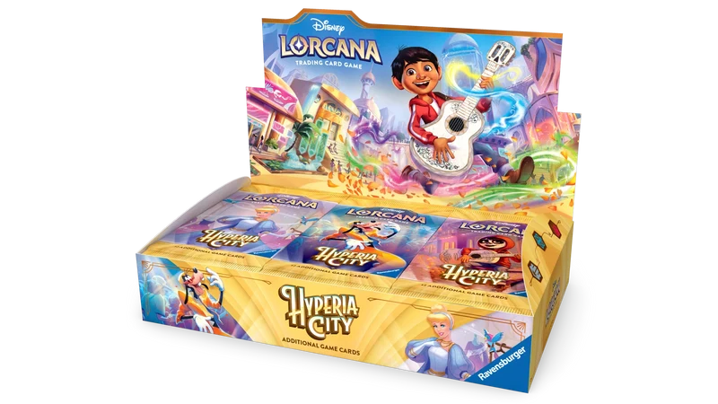 Lorcana - Booster Box Display - Hyperia City (Max 2st per hushåll)