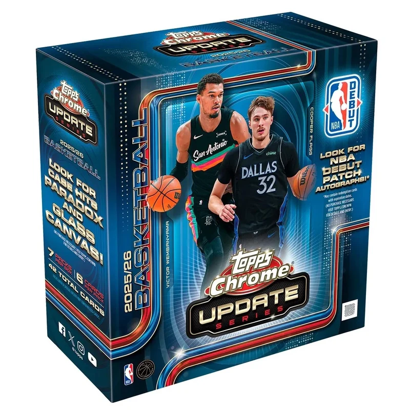 Topps NBA Chrome Update 2025/26 Mega Box