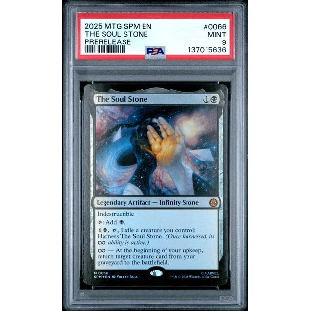 Magic the Gathering: The Soul Stone #0066 PSA 9